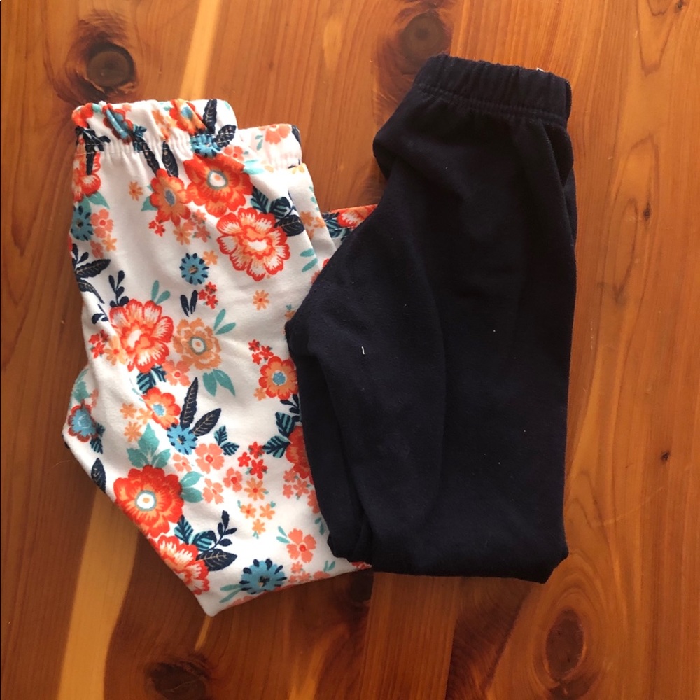 6/12 month DDs leggings